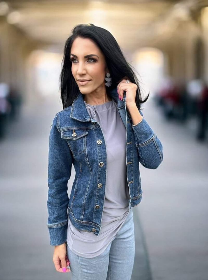 Sjiek Staute Denim Baadjie