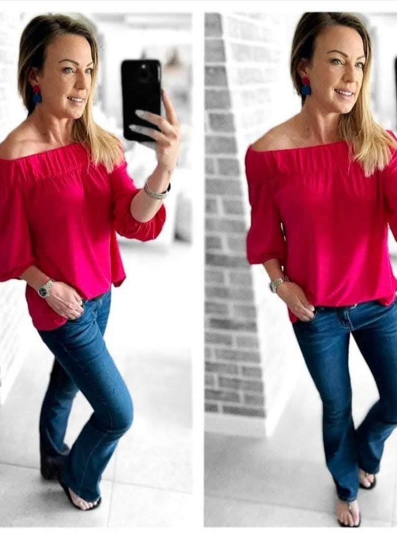 Shannon Top (Hot Pink)