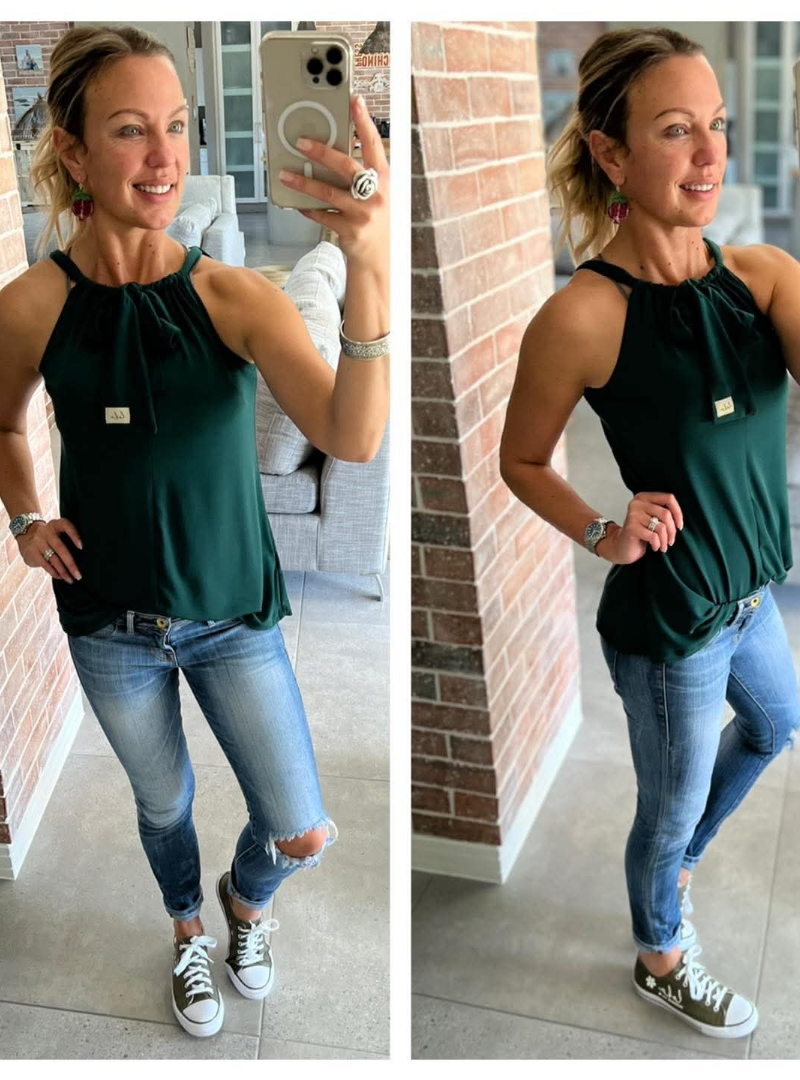 Molly Top (Emerald Green)