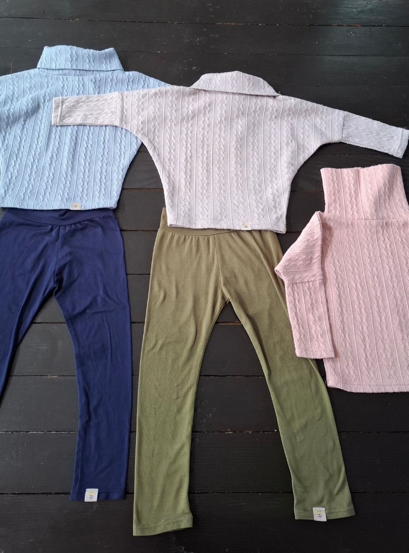 (2de Asem) Bytjies en Blommies Combo (3truitjies & 2leggings)