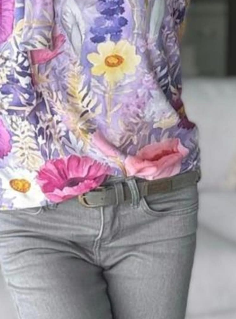 (2de Asem) Stellie Jeans Belt (Grys)