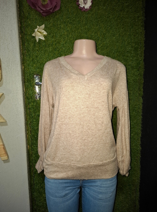 (2de Asem) Anrika Top (Tan)