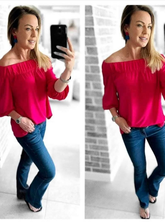 Shannon Top (Hot Pink)