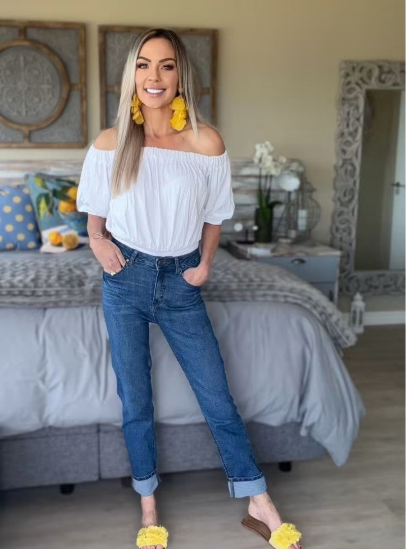 High-rise Mom Jean