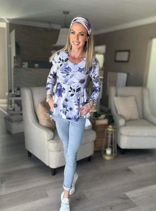 (2de Asem) Sky Blue Somer Jean