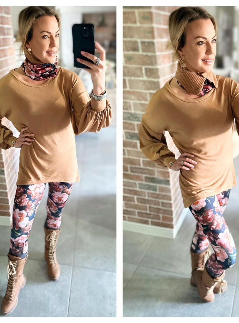 (2de Asem) Blom in oorvloed snood