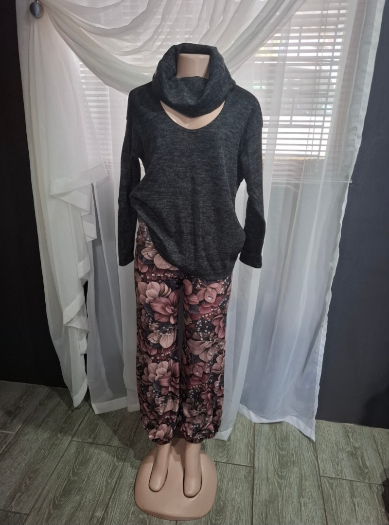 (2de Asem) Swart Nikki Top