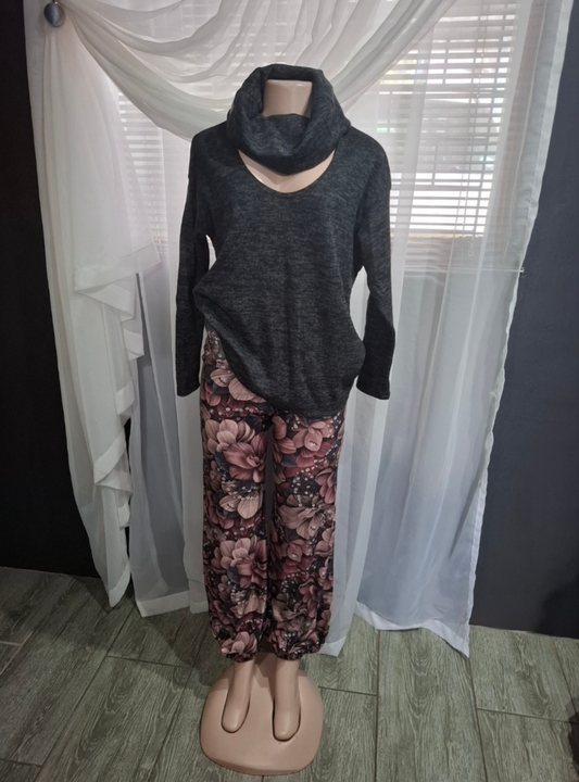 (2de Asem) Swart Nikki Top