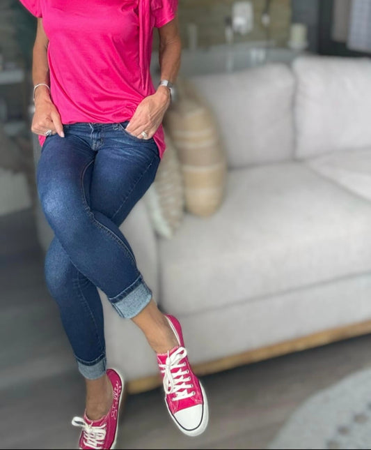 Staute Sneakers (Hot pink)