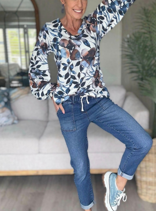 (2de Asem) Sporty Staute Jean