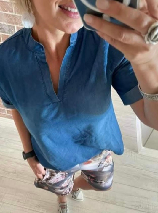 (2de Asem) 38 Loka Jeans Broxy Top