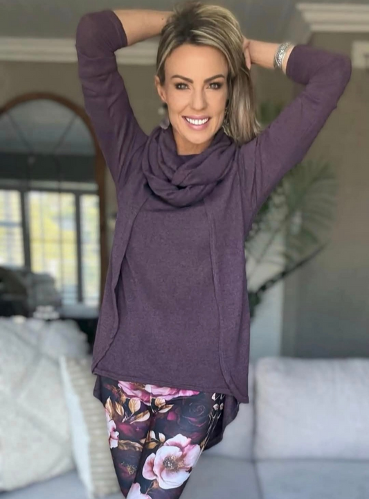 Loka Snood (Plum)