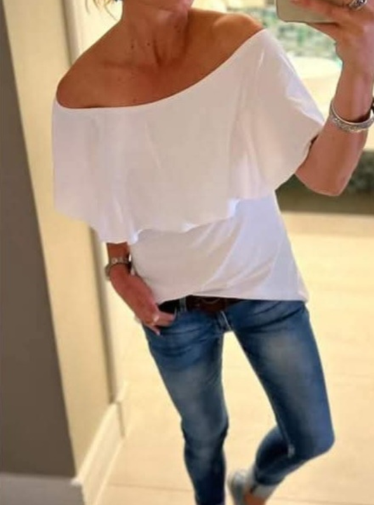 (2de Asem) Zani Top (Wit)