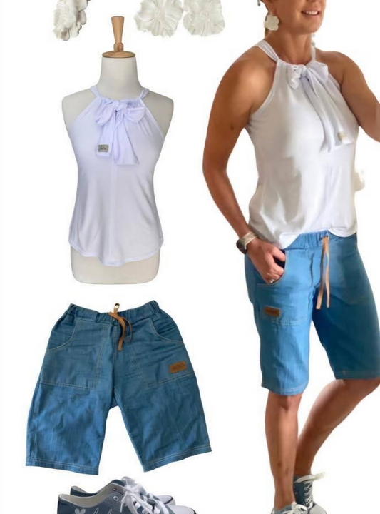 LokaJeans Comfi Carla Short (Lig)
