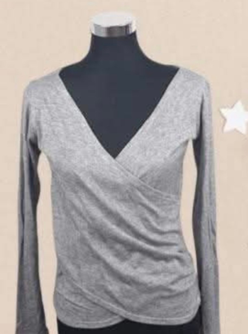 (2de Asem) Zellie Top (Grys)