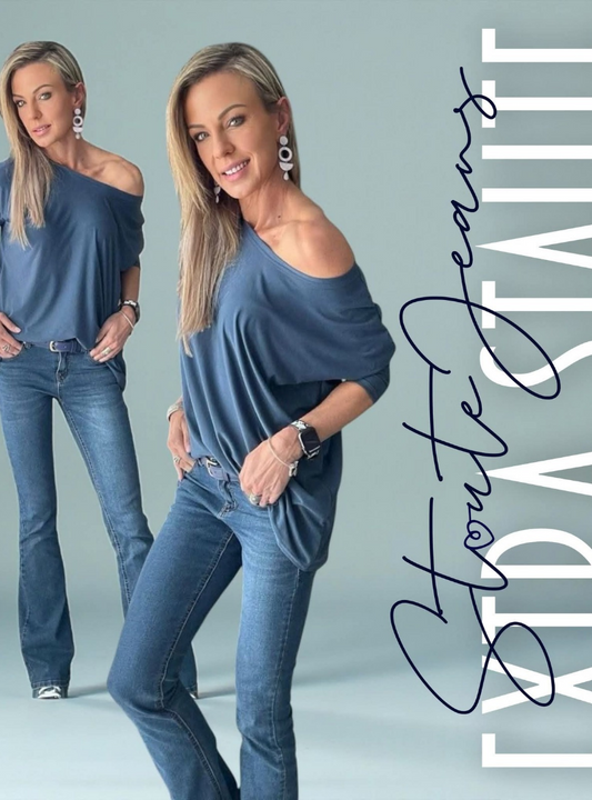 Ekstra lengte Staute Bootleg Jean