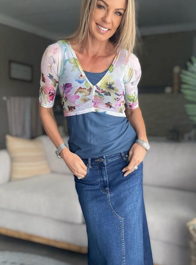 Blommekind Mesh Toppie