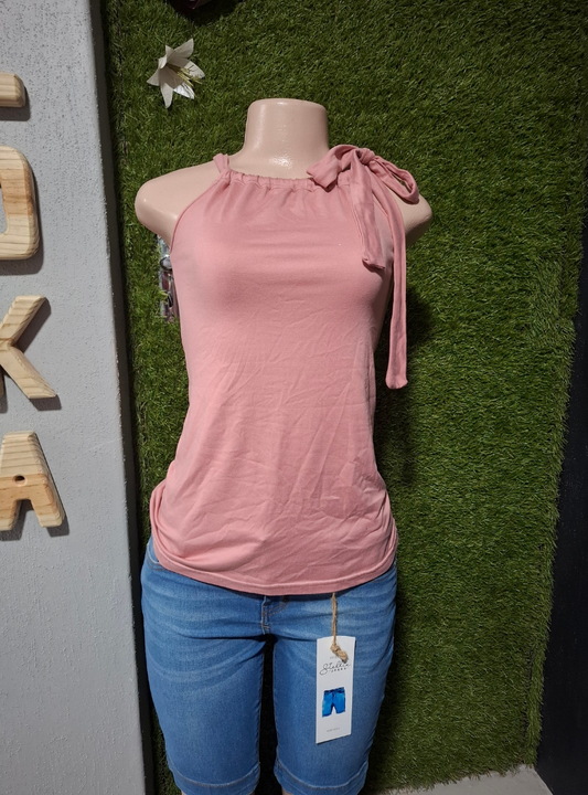 (2de Asem) Drawstring Top