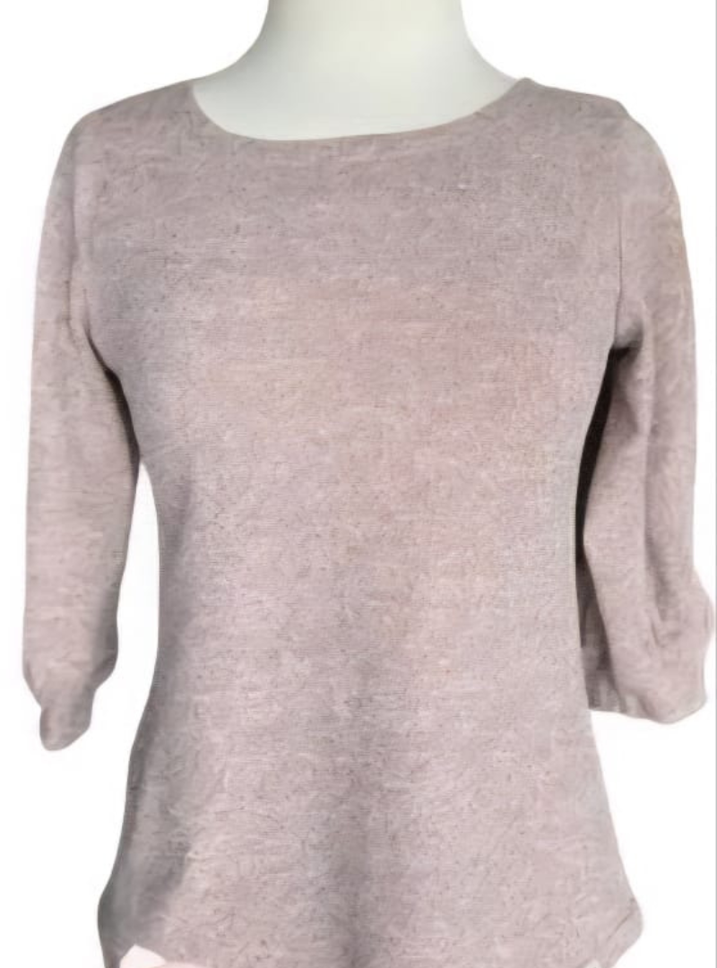 Susan Top Ligte Breistof (Ligpienk)